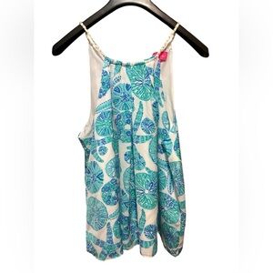 LILLY PULITZER‎ for Target size XL Starfish Sand Dollar Urchin Halter Top